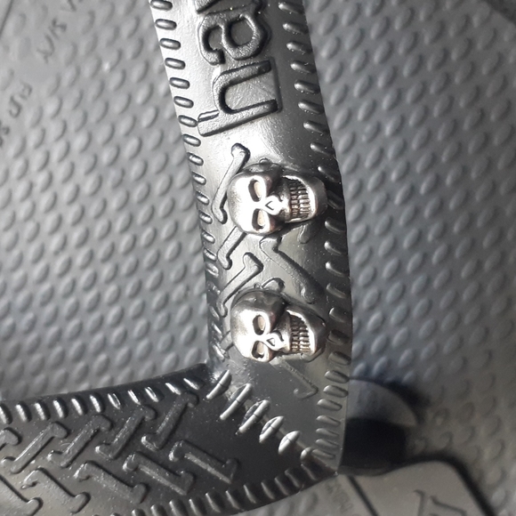 Havaianas Top Black Kids Size 33-34 Studded - SOLD ELSEWHERE - Picture 3 of 8